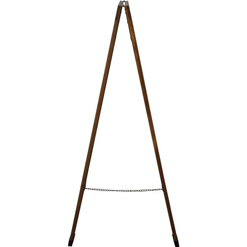 Pavement Chalk Board with Magnetic Surface Brown Frame 24&quot×48&quot (610×1219mm) | Stalwart DA-GWA274