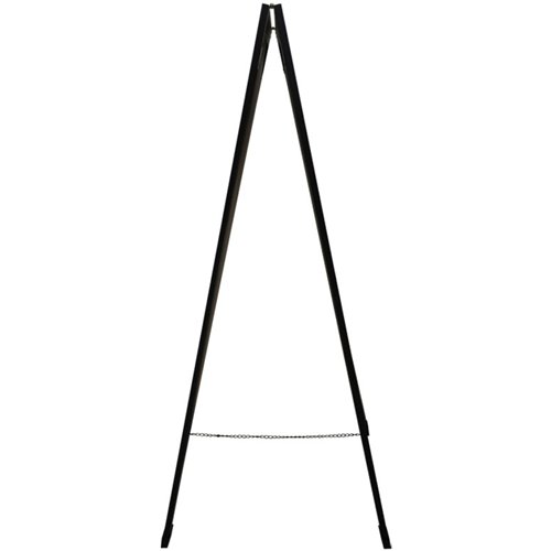 Pavement Chalk Board with Magnetic Surface Black Frame 27&quot×59&quot (686×1499mm) | Stalwart DA-GWA276