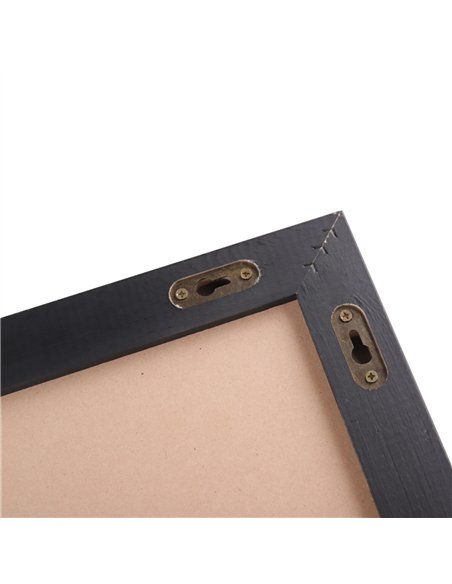 Wall-Mounted Chalk Board with Magnetic Surface Black Frame 11&quot×17&quot (279×432mm) | Stalwart DA-GWA280