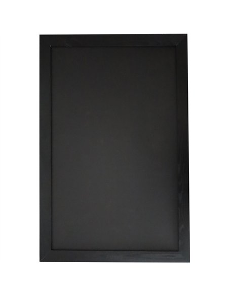 Wall-Mounted Chalk Board with Magnetic Surface Black Frame 18&quot×24&quot (457×610mm) | Stalwart DA-GWA284