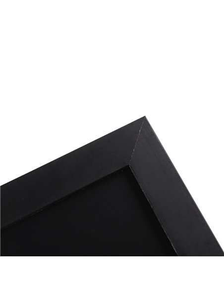 Wall-Mounted Chalk Board with Magnetic Surface Black Frame 18&quot×24&quot (457×610mm) | Stalwart DA-GWA284
