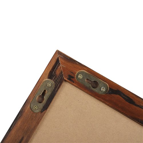 Wall-Mounted Chalk Board with Magnetic Surface Brown Frame 20&quot×30&quot (508×762mm) | Stalwart DA-GWA286