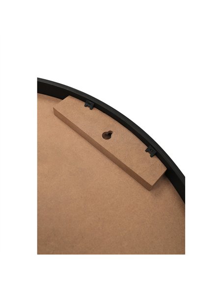 Wall-Mounted Circle Chalk Board with Magnetic Surface Black Frame ∅24&quot (610mm) | Stalwart DA-GWA300