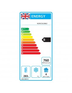 457 Ltr 3 Door Stainless Steel Refrigerated Prep Counter With Upstand | Stalwart DA-NORCOLD862 2