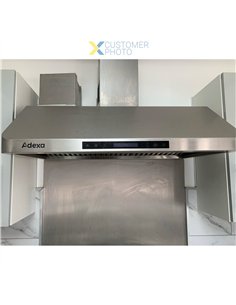 Commercial Extraction Canopy with Filter, Range Hood, Fan, Lights &amp Speed Control 900mm  | Stalwart DA-AP238PS1536 2