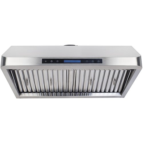 Commercial Extraction Canopy with Filter, Range Hood, Fan, Lights &amp Speed Control 900mm  | Stalwart DA-AP238PS1536