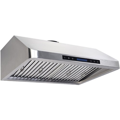 Commercial Extraction Canopy with Filter, Range Hood, Fan, Lights &amp Speed Control 900mm  | Stalwart DA-AP238PS1536