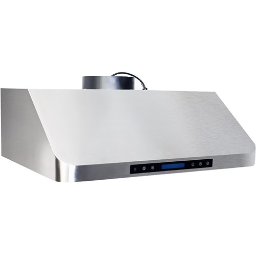Commercial Extraction Canopy with Filter, Range Hood, Fan, Lights &amp Speed Control 900mm  | Stalwart DA-AP238PS1536