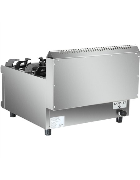 Commercial Gas boiling top 4 burners 14.2kW | Stalwart DA-HGR605