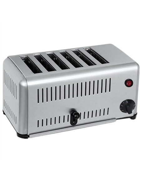 Commercial Slot Toaster 6 slices | Stalwart DA-HET6