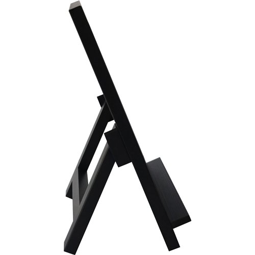 Tabletop Magnetic Chalk Board with Magnetic Surface and Stand Black Frame 9.5&quot×14&quot (241×356mm)  | Stalwart DA-GWA304