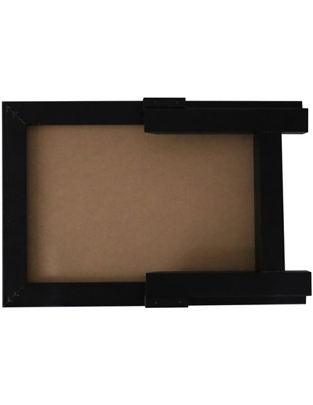 Tabletop Magnetic Chalk Board with Magnetic Surface and Stand Black Frame 9.5&quot×14&quot (241×356mm)  | Stalwart DA-GWA304