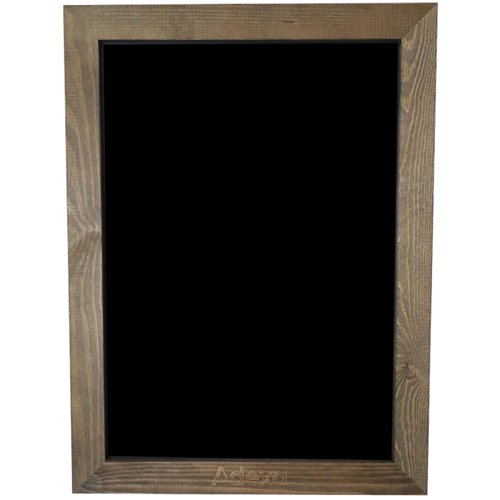 Tabletop Magnetic Chalk Board with Magnetic Surface and Adjustable Stand Brown Frame 11&quot×15&quot (279×381mm) | Stalwart DA-G