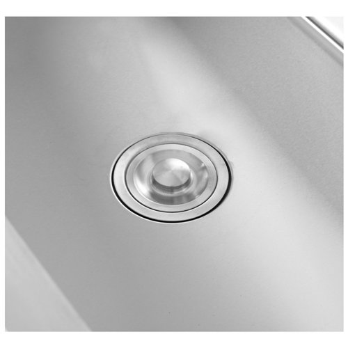 Commercial Stainless Steel Pot Wash Sink with Single Bowl and Splashback 1000x600x850mm | Stalwart DA-QNH606