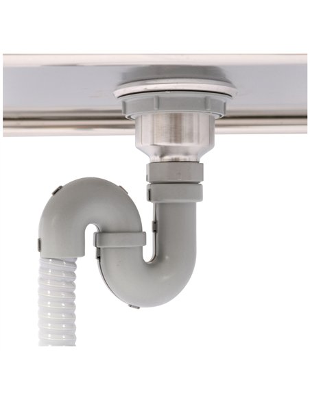 Commercial Stainless Steel Pot Wash Sink with Single Bowl and Splashback 1000x600x850mm | Stalwart DA-QNH606