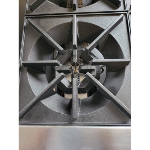 Commercial 6 Burner Gas Cooker Range...