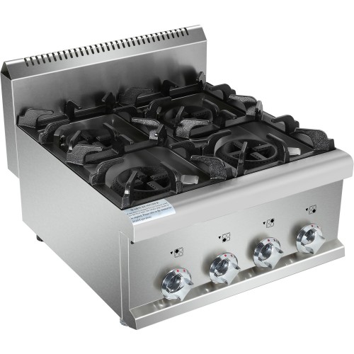 Commercial Gas boiling top 4 burners...