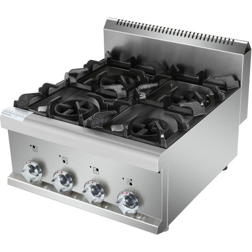 Commercial Gas boiling top 4 burners...