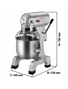 Professional Planetary mixer 20 litres 3 speeds | DA-ADM20 2