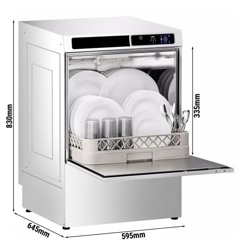 Premium Commercial Dishwasher 500 x...