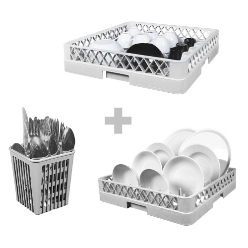 Premium Commercial Dishwasher 500 x...