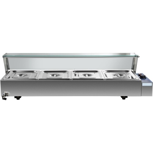 Commercial Bain Marie with Glass top...