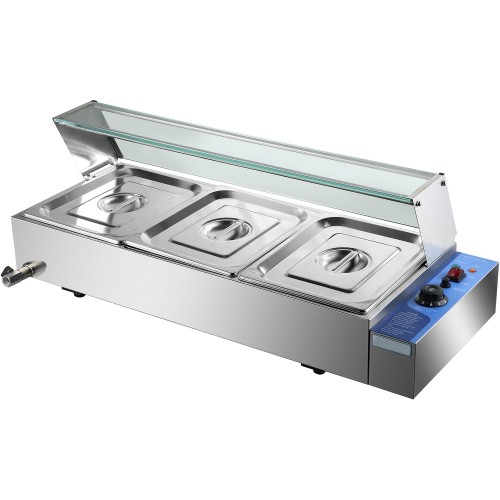 Commercial Bain Marie with Glass top...