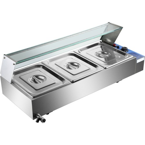 Commercial Bain Marie with Glass top...