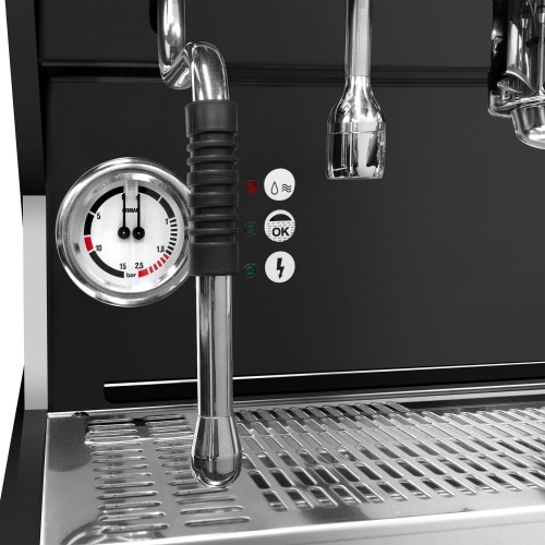 2‑Group Espresso Coffee Machine Black...