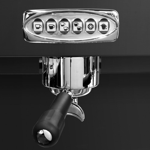 2‑Group Espresso Coffee Machine Black...