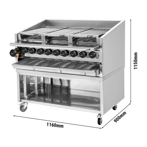 Commercial Gas Chargrill 1150mm Wide...