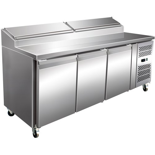 Preparation Counter 3 doors 8xGN1/3 1795x700x1085mm | DA-SH37