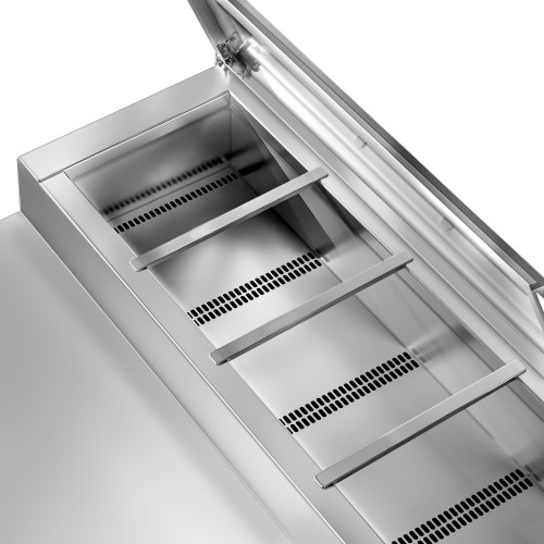 3-Door Prep Counter Pizza & Salad...