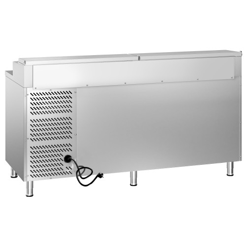 3-Door Prep Counter Pizza & Salad...