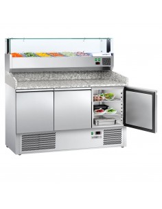 Pizza & Salad Preparation...