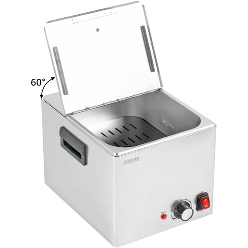 Commercial Hot dog Warmer 8 litres 1kW | Stalwart DA-XDESW8