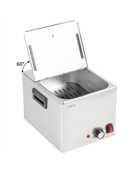 Commercial Hot dog Warmer 8 litres 1kW | Stalwart DA-XDESW8
