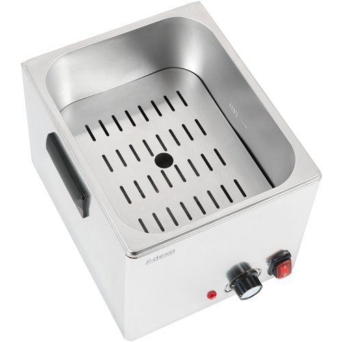 Commercial Hot dog Warmer 8 litres 1kW | Stalwart DA-XDESW8