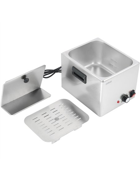 Commercial Hot dog Warmer 8 litres 1kW | Stalwart DA-XDESW8