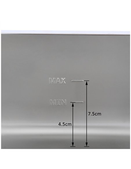 Commercial Hot dog Warmer 8 litres 1kW | Stalwart DA-XDESW8