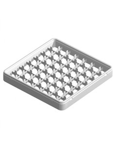 Rack height extender 49 compartments 7 x 7 | Stalwart DA-WH061F49