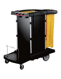 Professional Janitor High Capacity Cleaning Cart 1212×575×1115mm | Stalwart DA-JWCCID