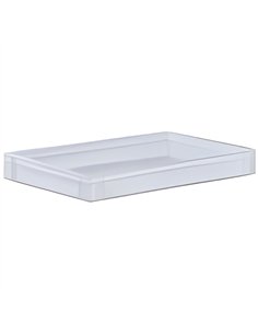 Dough Storage Box White Polypropylene (PP) 600x400x75mm | Stalwart DA-JWDB60407
