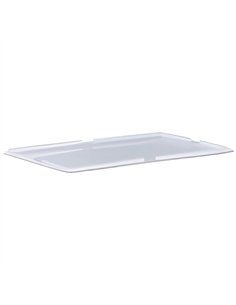 Lid for Dough Storage Box White Polypropylene (PP) 600x400x20mm | Stalwart DA-JWDBC6040