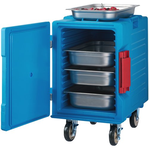 Insulated Front-Loading Mobile Bakery Pan Carrier for GN1/1 &amp GN1/2 Trays Polypropylane 477×680×760mm | Stalwart DA-JWIPCC