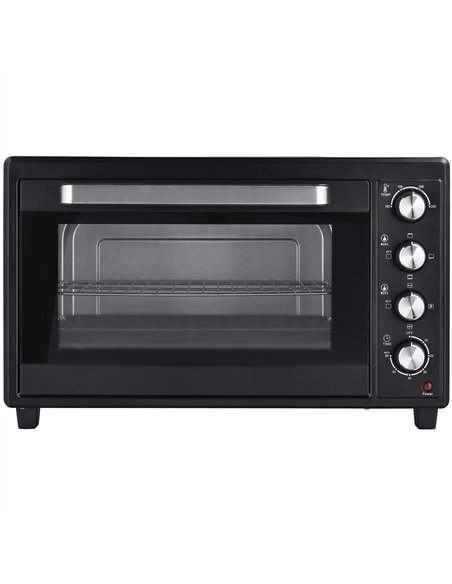 Commercial 45L Electric Convection Oven with Rotisserie 1800W 587×410×363mm | Stalwart DA-TO4501RCL