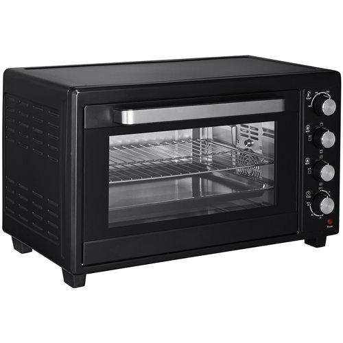 Commercial 45L Electric Convection Oven with Rotisserie 1800W 587×410×363mm | Stalwart DA-TO4501RCL