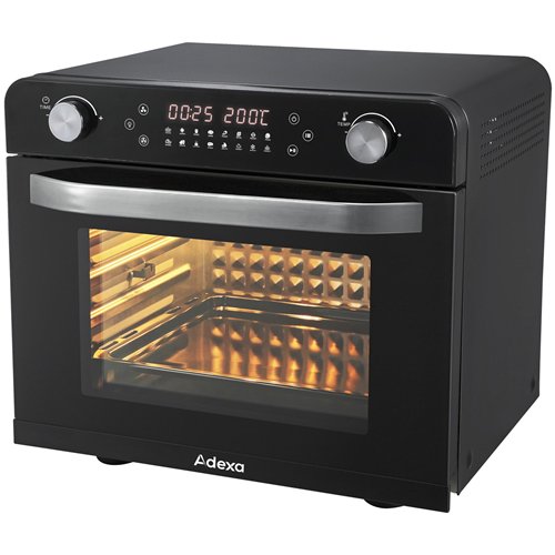 36L Digital Air Fryer Oven with Rotisserie 1.8kW 430×487×423mm | Stalwart DA-GONR46
