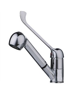 Lever-Handle Mixer Tap with Swivel Spout Chrome | Stalwart DA-BXF202