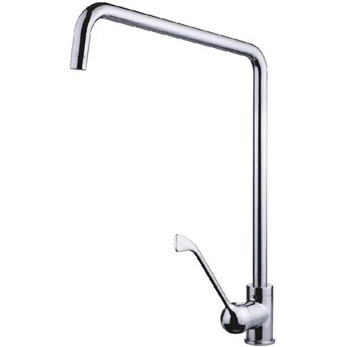 Tall Lever-Handle Mixer Tap with High Swivel Spout Chrome | Stalwart DA-BXF204